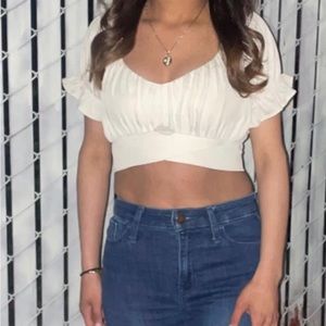 Forever 21 base crop top good condition worn once size S
